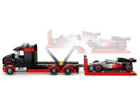 City 60493 Конструктор Выставочный грузовик F1 с болидом Audi