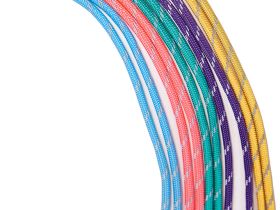 Шнурок плетёный Жёлтый