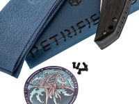 Складной нож Petrified Fish Deepsea PFP05DS, сталь K110, рукоять карбон