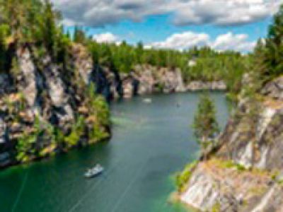 Тур в Карелию с посещением водопадов и горного парка «Рускеала»