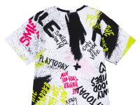 Фуфайка трикотажная для девочек (футболка)