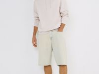 Худи из хлопка, Белый