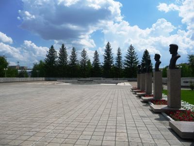 Братская могила советских воинов, умерших от ран в госпиталях г. Орска в годы Великой Отечественной войны 1941-1945 гг.