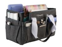 Сумка-органайзер для художника "Сонет", 31x16x19 см, серый
