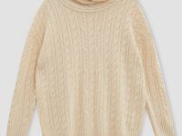 Джемпер свободного силуэта с шерстью