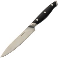 Нож кухонный универсальный Okroshka Tartar 10.7 см, сталь 5cr15mov, рукоять сталь/пластик