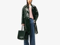 Женский шерстяной свитер Lacoste Relaxed Fit с v-образным вырезом