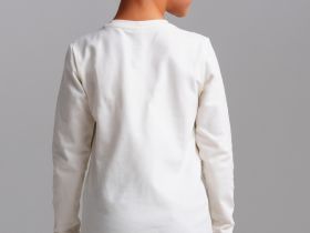 Фуфайка трикотажная для девочек (футболка с длинными рукавами)