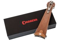 Складной нож Daggerr Cinquedea BB, сталь VG-10, рукоять микарта