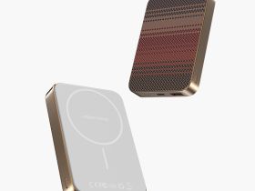 Внешний аккумулятор Keephone Brendy Slim MagSafe 10000mAh кевлар (арамид) Sunset