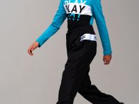 Брюки текстильные с полиуретановым покрытием утепленные флисом для мальчиков