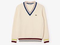 Мужской свитер Lacoste из кардочесаной шерсти
