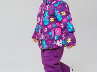 Комплект текстильный с полиуретановым покрытием для девочек: куртка, полукомбинезон