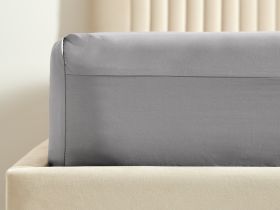 Простыня на резинке Silver grey