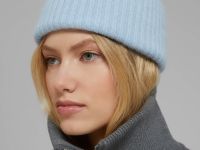Шапка с подшерстком енота