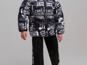 Куртка текстильная с полиуретановым покрытием для мальчиков