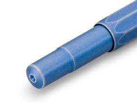 Ручка перьевая Kaweco AL Sport Stonewashed F 0,7 мм, корпус синий состаренный