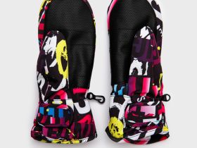 Варежки текстильные для девочек