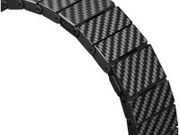 Ремешок Pitaka Carbon Fiber Galaxy Watch7, карбон черный