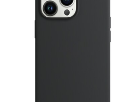 Чехол-накладка K-Doo iCoat Liquid MagSafe Series для iPhone 13 Pro Max силиконовый (черный)