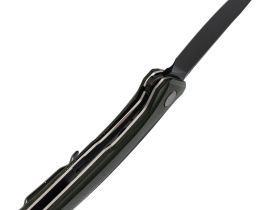 Складной нож Petrified Fish DeepSea PFP05GRMDW, сталь K110, рукоять микарта