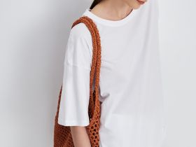 Футболка oversize силуэта