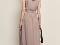 Сарафан макси с поясом на кулиске