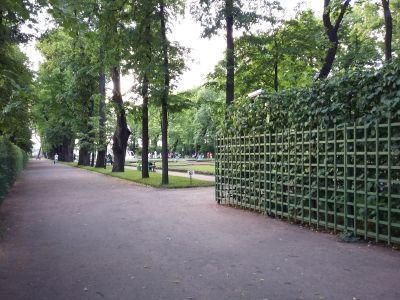 Каскад "Амфитеатр" (фундаменты)