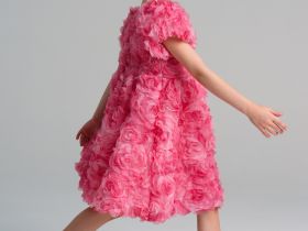 Платье текстильное для девочек