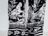 Широкие брюки с принтом