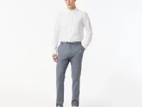 Мужские брюки Lacoste из льна и эластичного хлопка