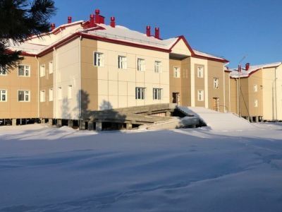 В якутском городе Вилюйске строится новый больничный комплекс