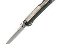 Складной нож Trivisa Arae-04G, сталь 14C28N, рукоять микарта