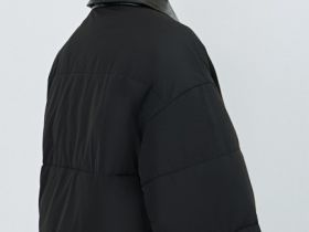 Утеплённая куртка, Черный