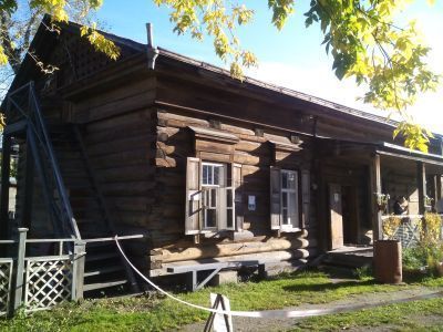 Хозяйственные постройки в усадьбе, в которой жил декабрист С.Г. Волконский, отбывая ссылку в 1844-1856 гг.