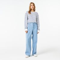 Женские джинсы Lacoste свободного кроя