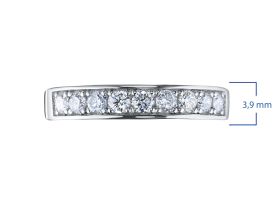 Кольцо из белого золота э4712кц09191160