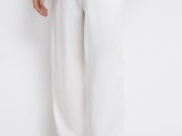 Брюки из тонкого поплина, Белый