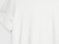 Базовый джемпер с коротким рукавом, Белый