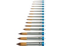Кисть синтетика №24 круглая Winsor&Newton "COTMAN 111" короткая ручка