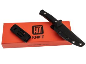 Нож Hot Knife Barn S, сталь 9Cr18MoV, рукоять G10, черный