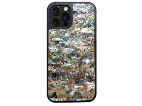 Чехол-накладка K-Doo Seashell для iPhone 13 Pro Max пластиковый (черный)