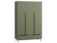 Распашной шкаф Квелен 3-144x220 Оливковый