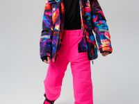 Куртка текстильная с полиуретановым покрытием для девочек