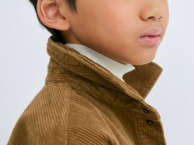 Рубашка из вельвета для мальчиков, Бежевый