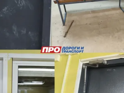 В Якутске повредили несколько теплых остановок