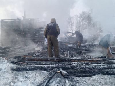 По факту гибели людей при пожаре в селе Нюрбачан возбуждено уголовное дело