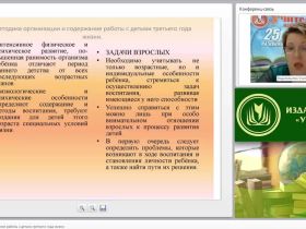 Организация и содержание работы с детьми третьего года жизни