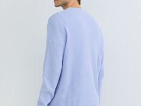 Текстурный джемпер, Голубой
