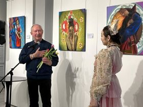 Выставка якутской художницы Миры Аргуновой открылась в Благовещенске